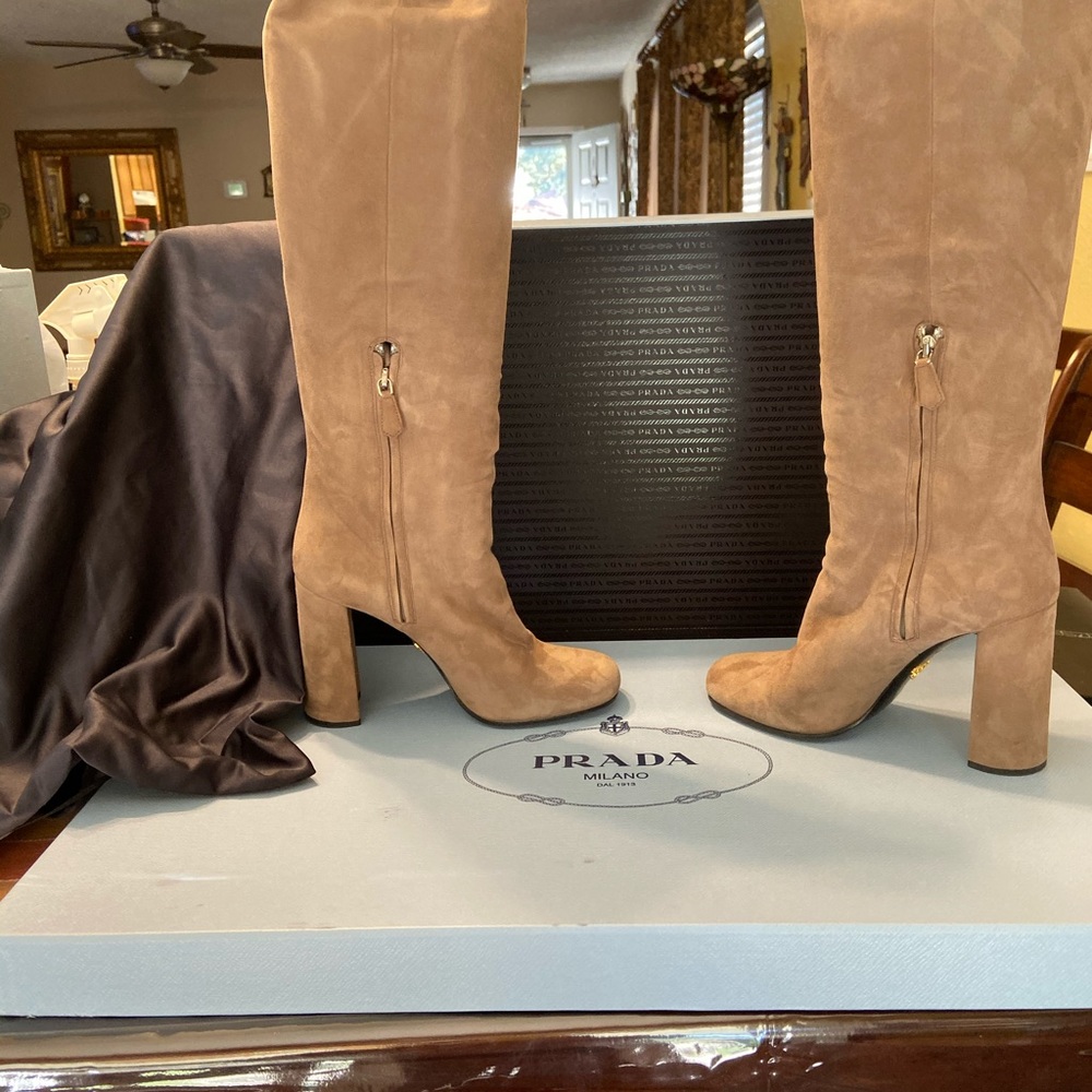 Prada tall boots